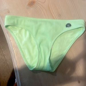 Ribbed bikini bottoms